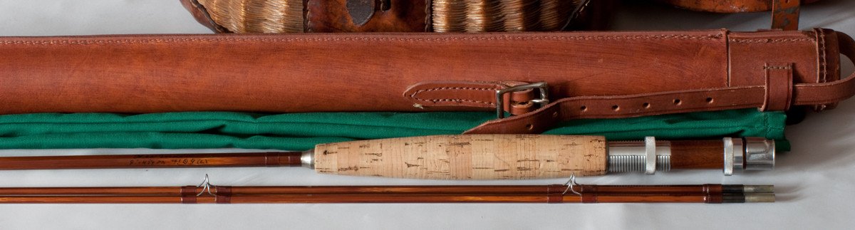 Orvis Wes Jordan 8' 2/2 5-6wt Bamboo Rod with Leather Tube