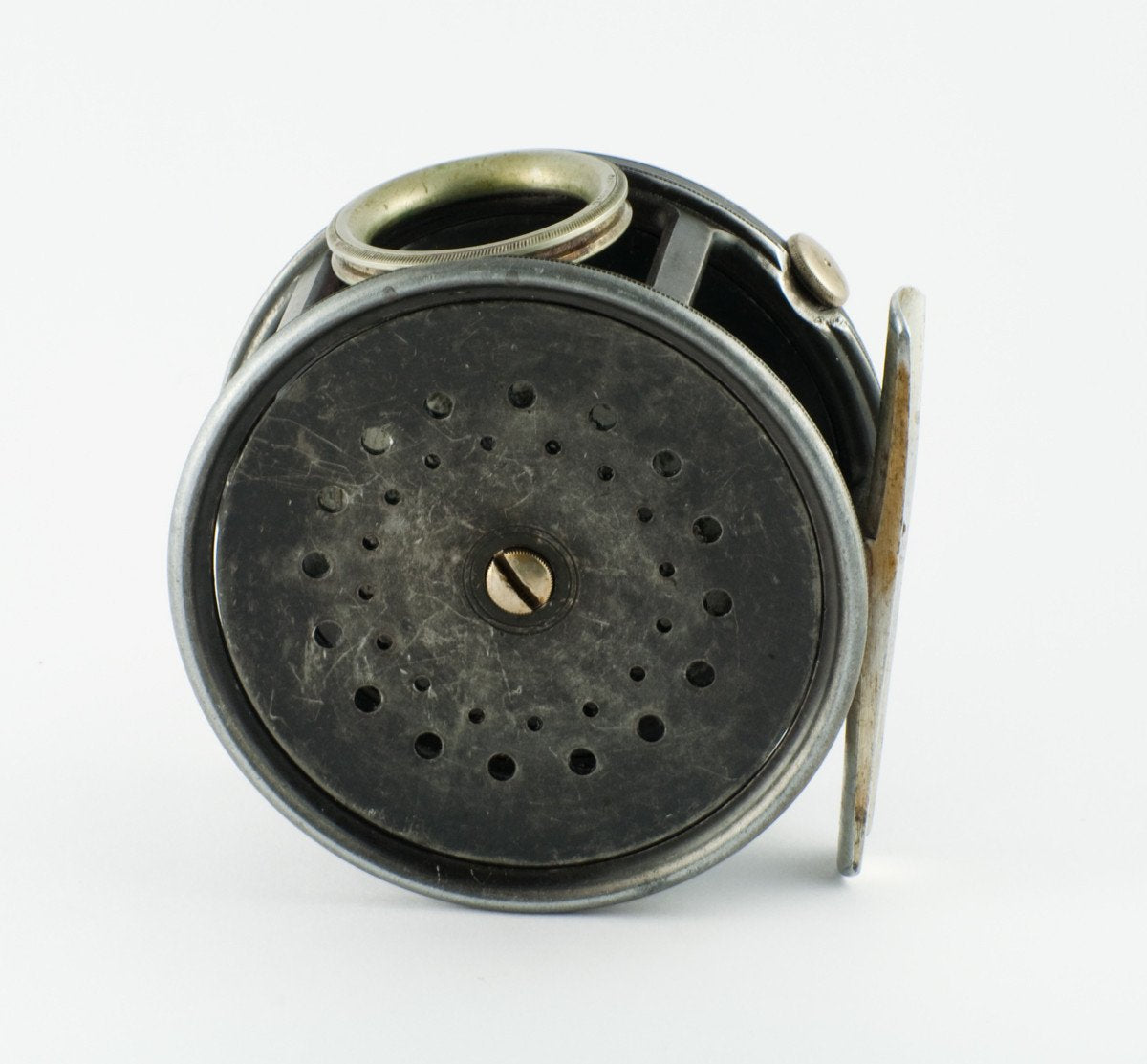 Hardy Perfect 3 3/4" Wide Drum 1917 Check Fly Reel