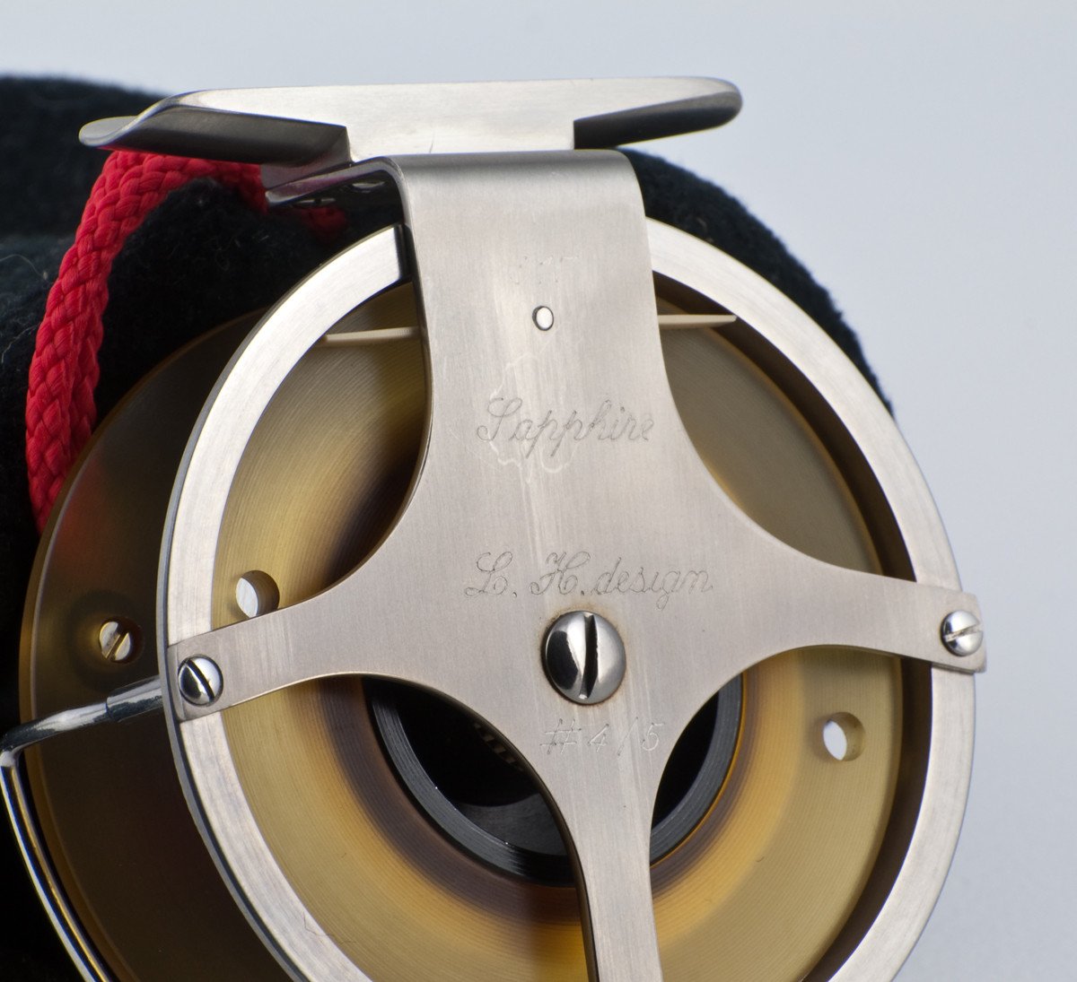 LH Design Sapphire 4/5 fly reel and spare spool