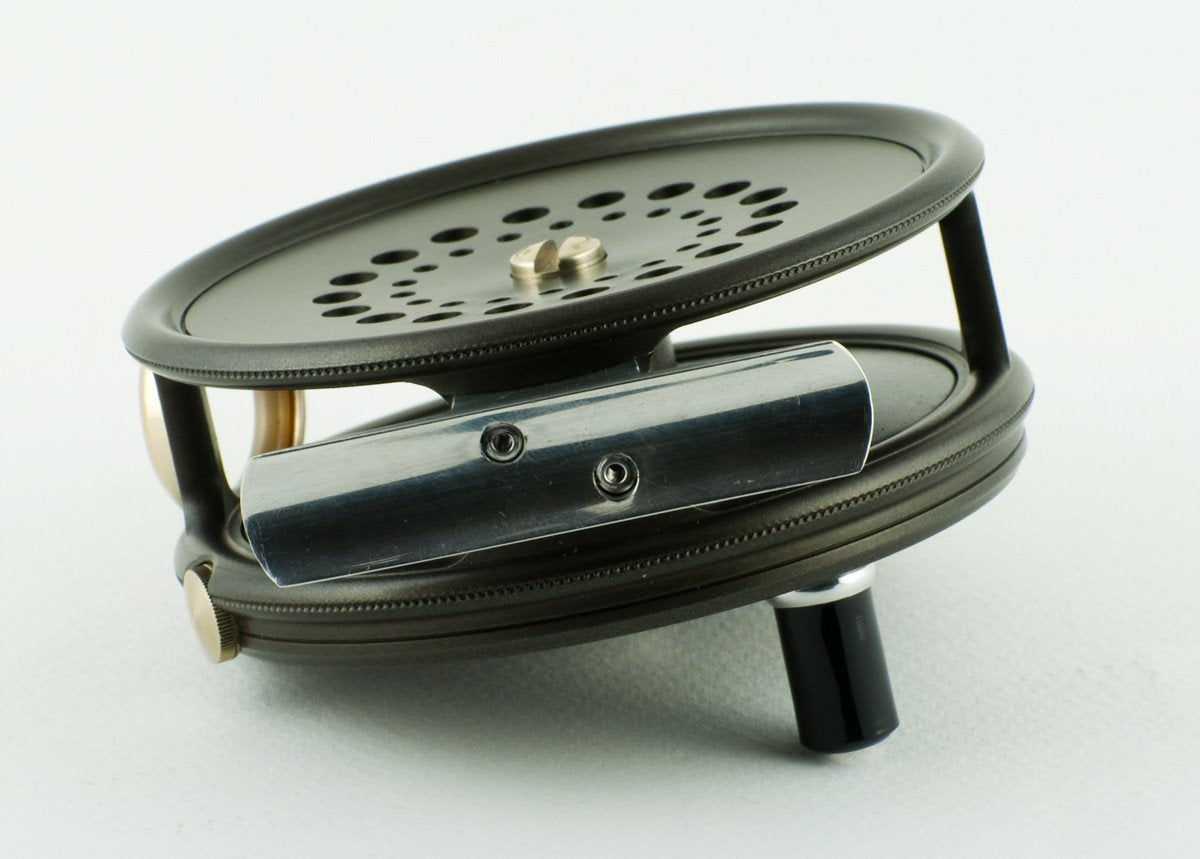 Hardy Perfect 3 3/8" fly reel and spare spool - LHW 