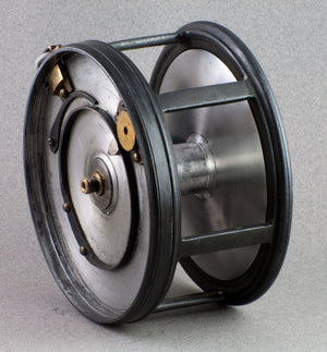 Farlow 4 1/2" Brass Face Perfect "Ballbearing" fly reel 