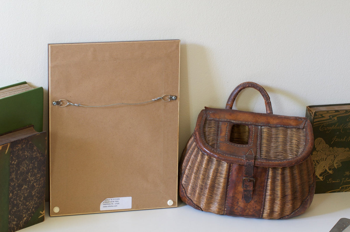 Fulsher, Keith - Framed Fly with Card 