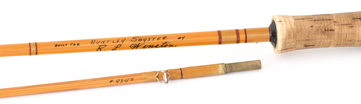 R.L. Winston Bamboo Rod SF Era 8'9" 2/1 #6 - ferrules and tips detail
