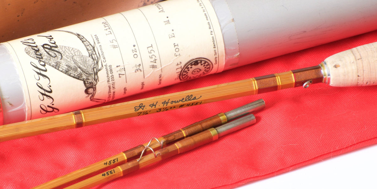 Howells, Gary -- 7'6 5wt Bamboo Rod 