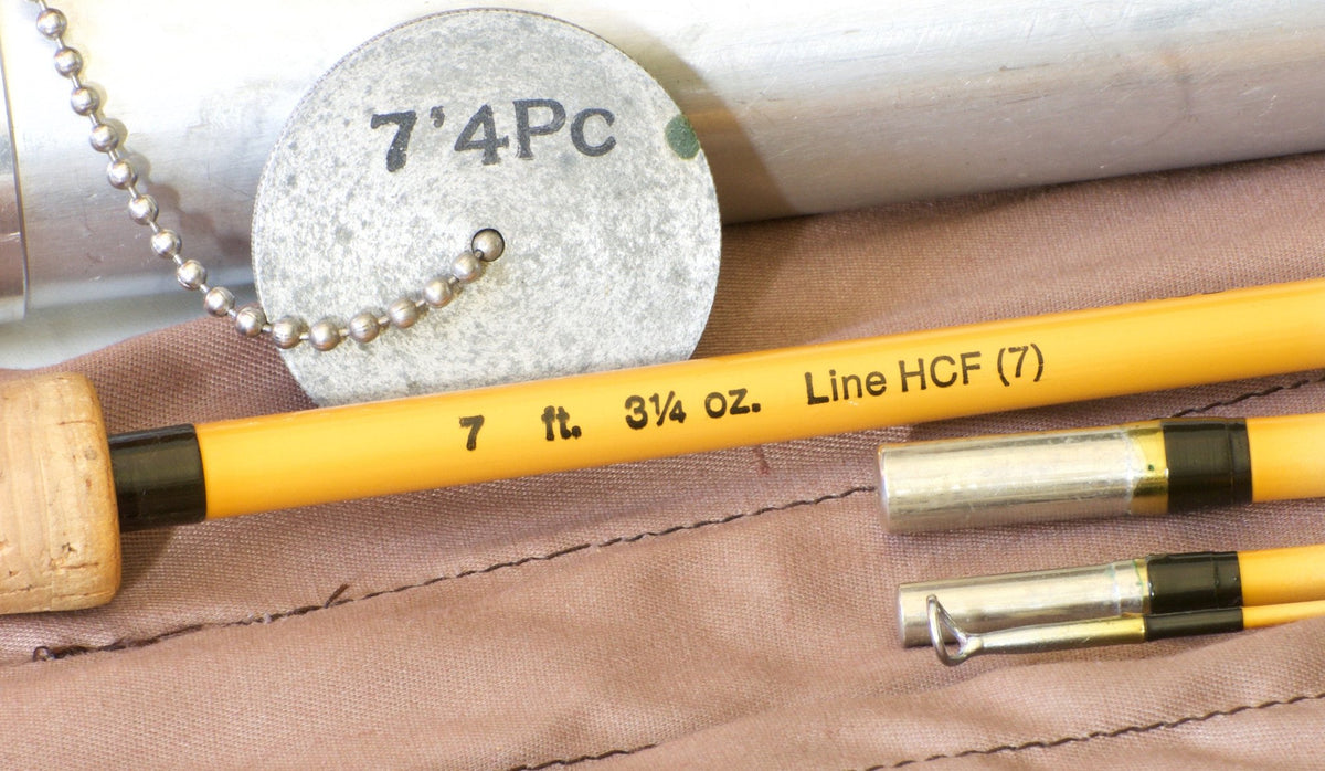 Orvis Fly/Spin Fiberglass Pack Rod - 7' 4pc 6-7wt