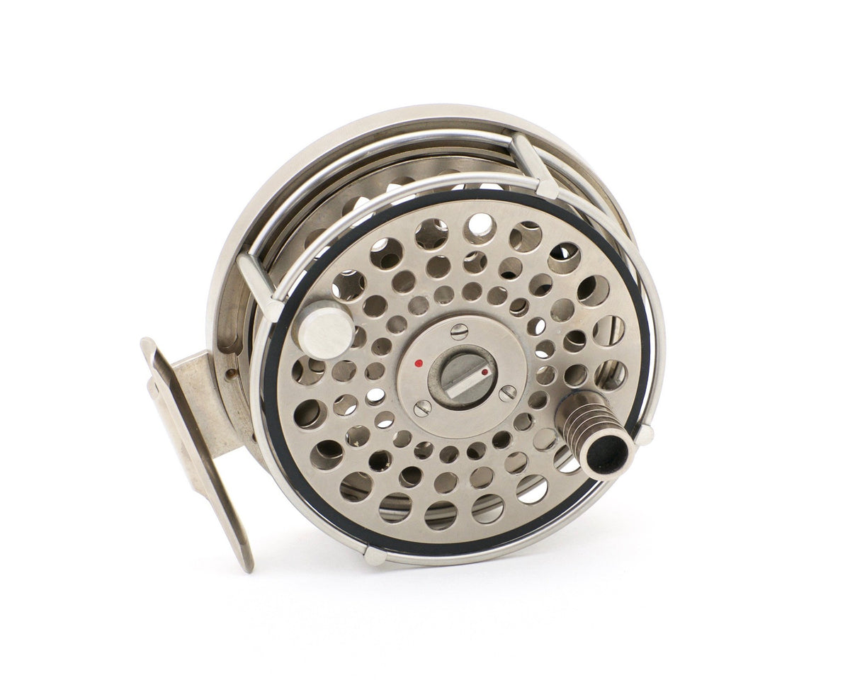 Ari 't Hart S1 Fly Reel and Spare Spool - Nickel Plated