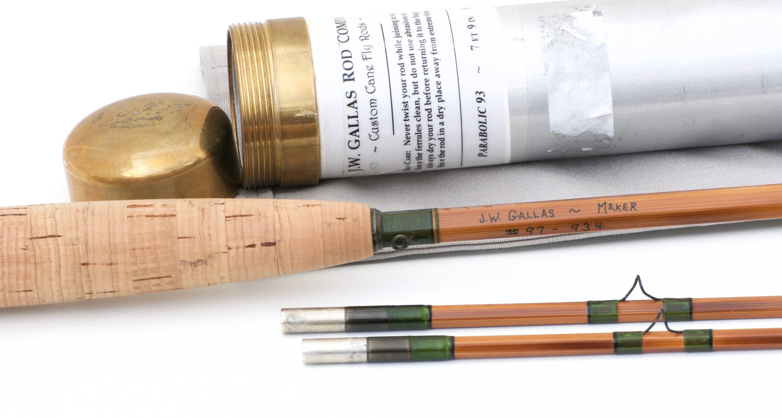 Gallas, John - 7'9 Parabolic 5-6wt Bamboo Rod