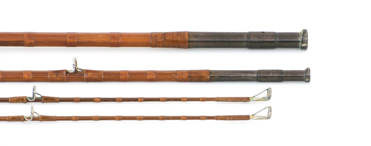 Hardy Bros. "The Halford Rod" 10' 3/2 Bamboo Fly Rod - case or tube detail