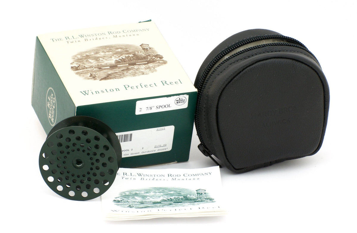 Winston Perfect 2 7/8" Fly Reel and Spare Spool 