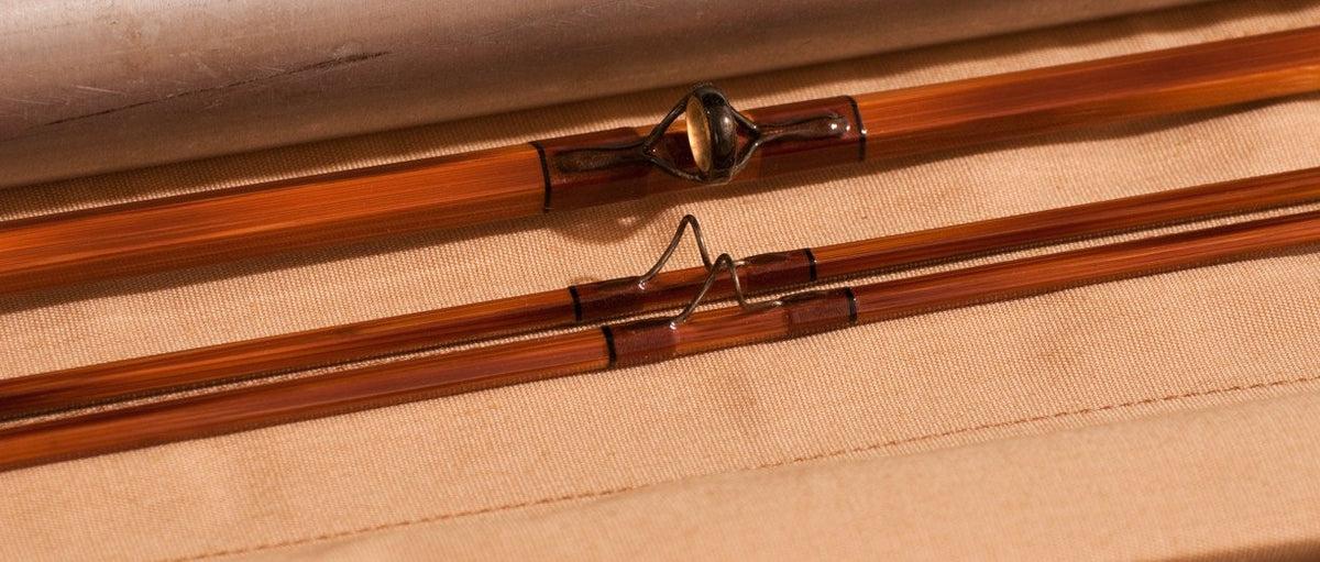 Walt Carpenter Browntone 7'6 2/2 5wt Bamboo Rod - Mint