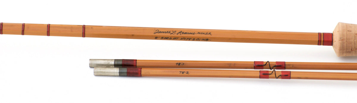 Reams, James - 8' 2/2 5-6wt Hollowbuilt Bamboo Rod 