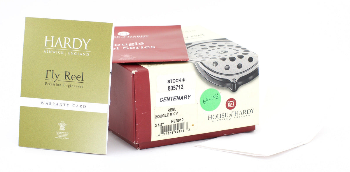 Hardy Bougle MKV 3 1/4" Centenary Edition Fly Reel 