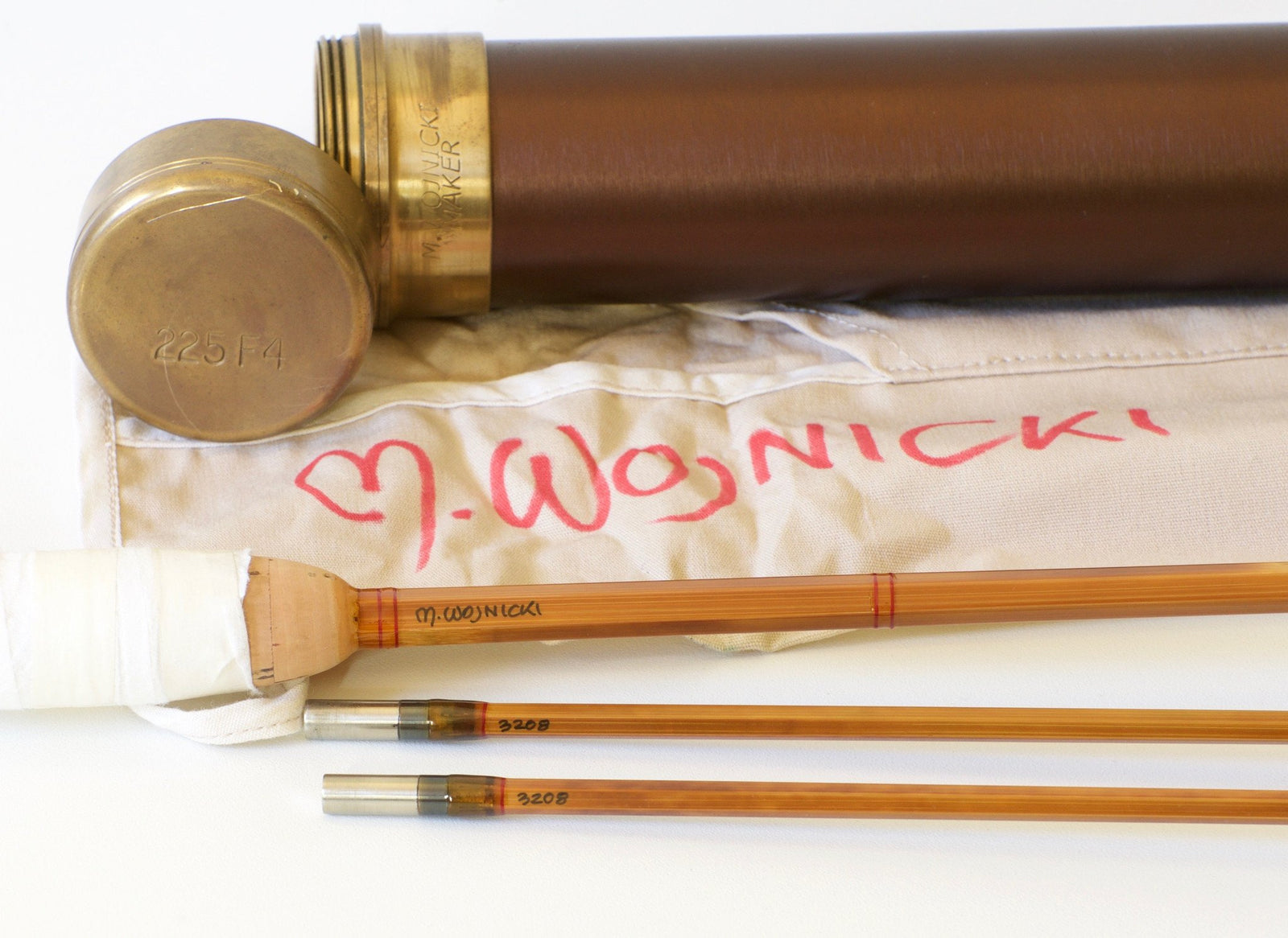 Wojnicki, Mario --Model 225F4 -- 7'5 4wt HB Bamboo Rod 