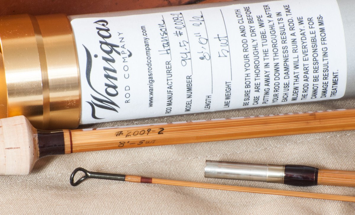 Hanson, Leon - 8' 2/2 5wt Bamboo Rod