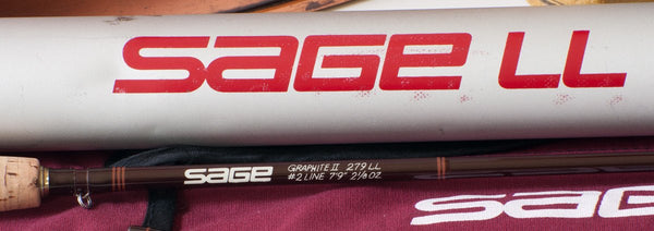 SAGE セージ　グラファイト3 279LL #2 Sage LL 279 Graphite Rod - Spinoza Rod Company