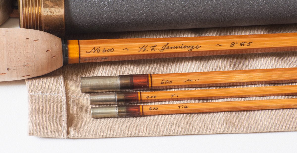 Jennings, Homer -- 8' 3/2 5wt Bamboo Rod 