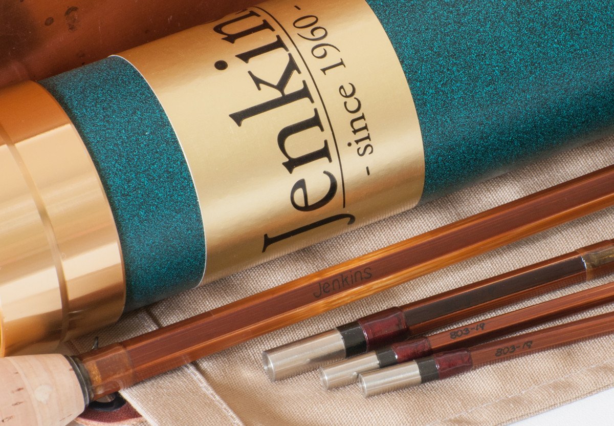 Jenkins Rod Co. Model GA803 Bamboo Rod - 8' 3/2 5wt