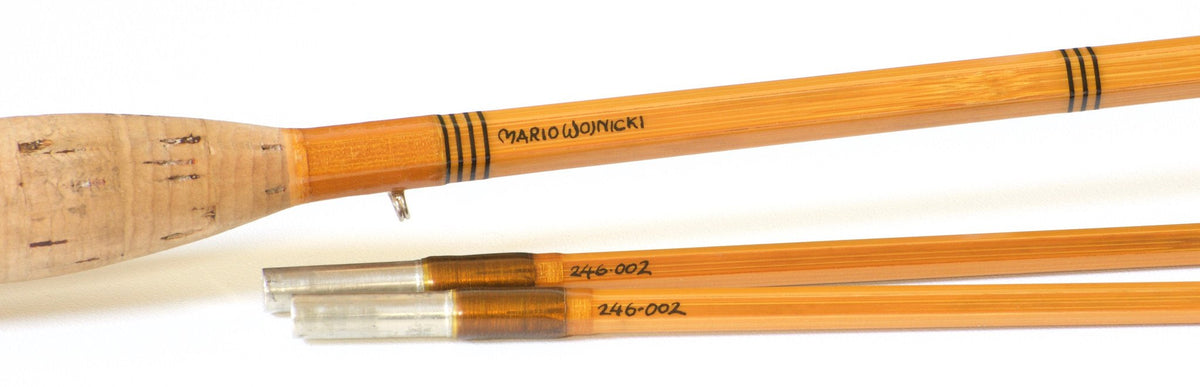 Wojnicki, Mario -- Model 246L5 -- 8'1 5wt HB Hex Bamboo Rod 