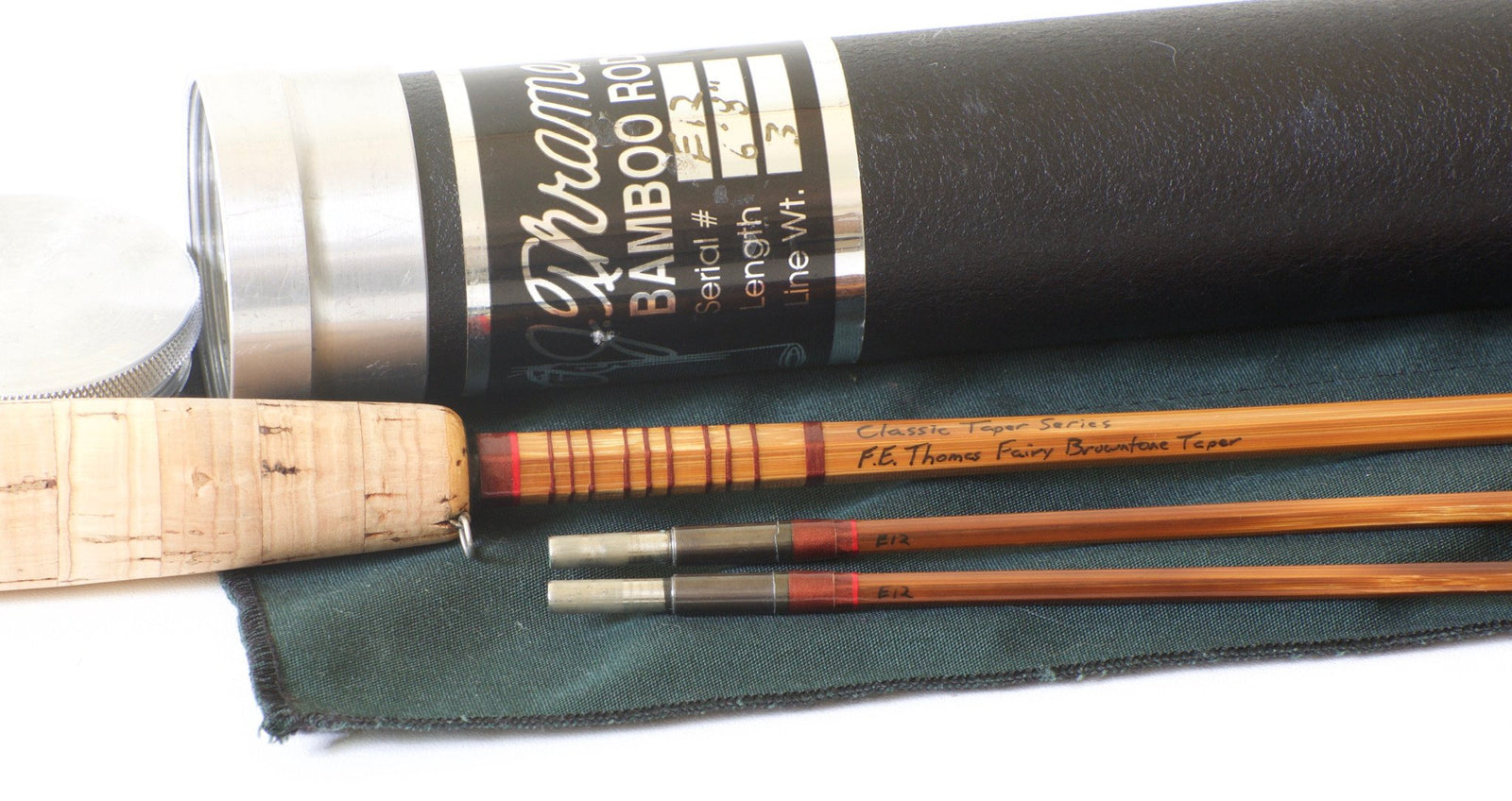 Thramer, AJ - FE Thomas Fairy Browntone Bamboo Rod 