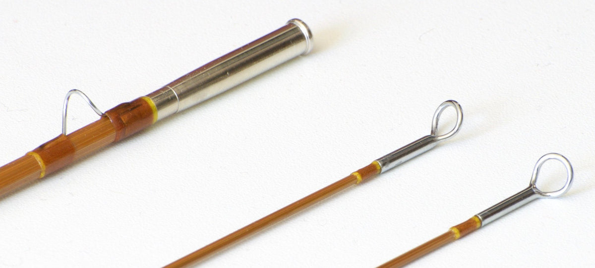 Simroe, Ted -- 6' 3wt Bamboo Rod (new!) - rod sections with guides and wraps