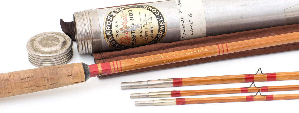 Edwards Quadrate Model #34 Bamboo Rod