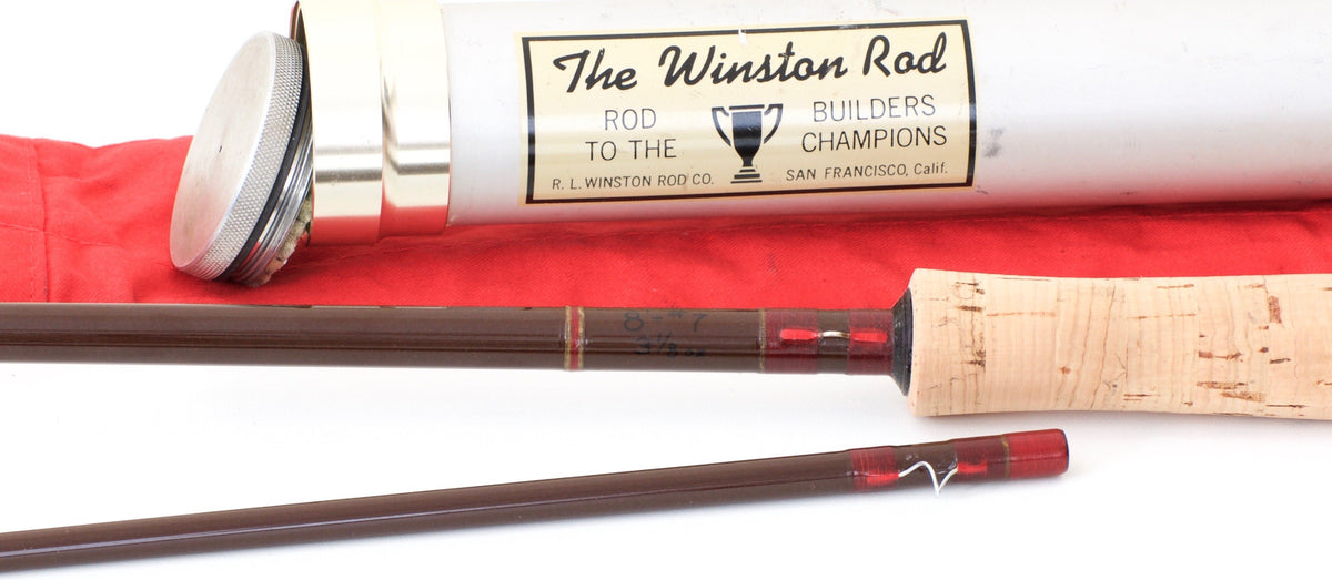 Winston, R.L. -- 8' 6wt Morgan-era Fiberglass Rod 