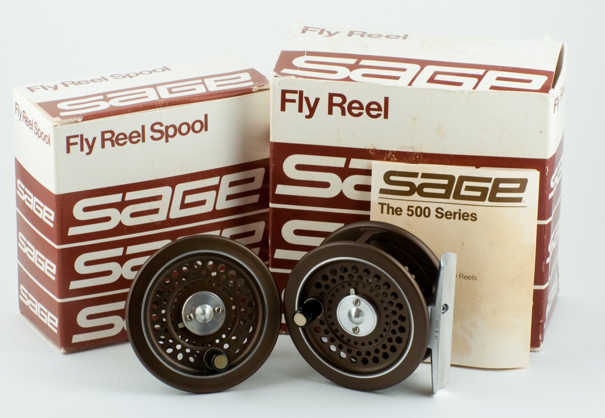 Sage 503L fly reel and spare spool (made by Hardy)
