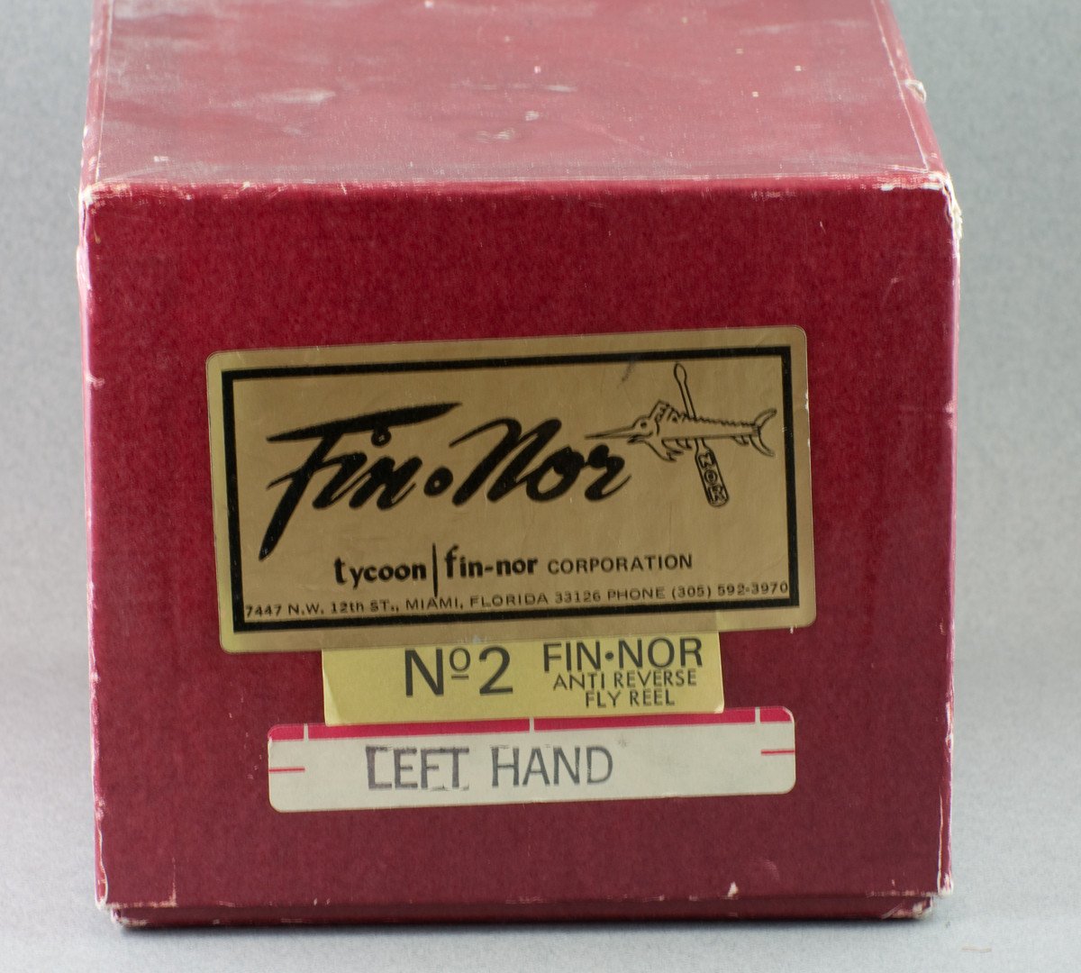 Fin-Nor No. 2 Anti-Reverse Fly Reel - LHW