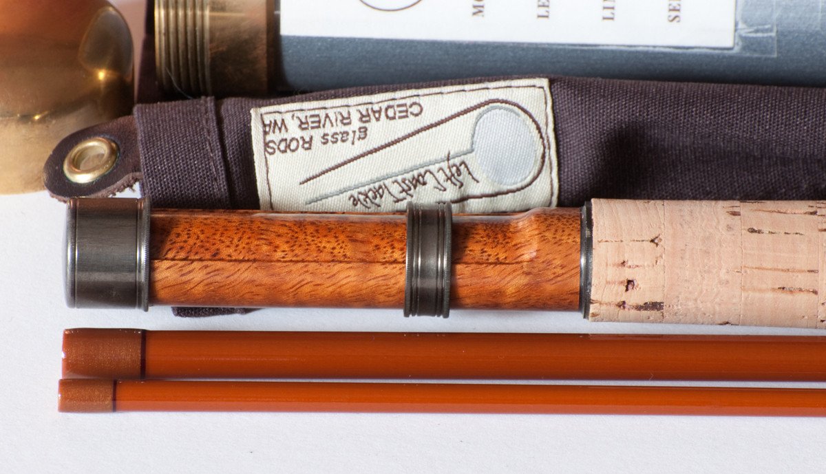 Left Coast Tackle Fiberglass rod 7'3 3/1 4wt 