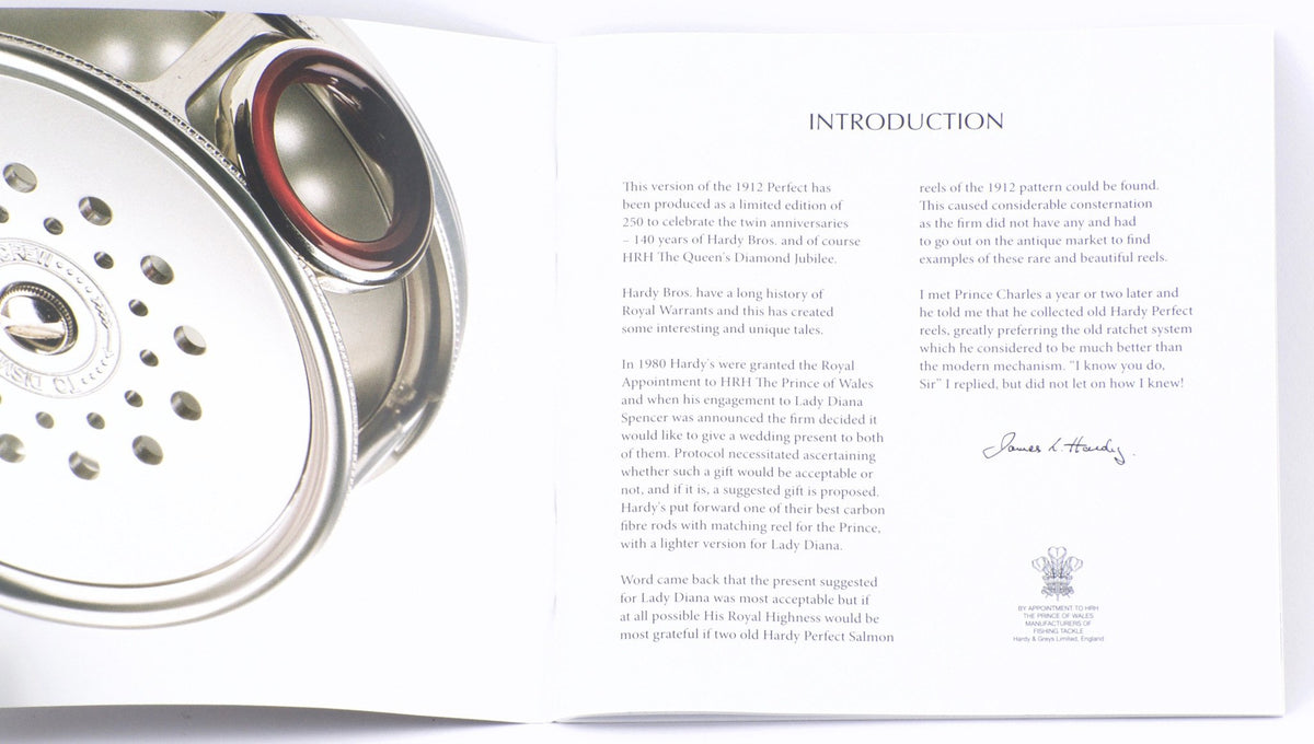 Hardy Perfect Diamond Jubilee Limited Edition Fly Reel