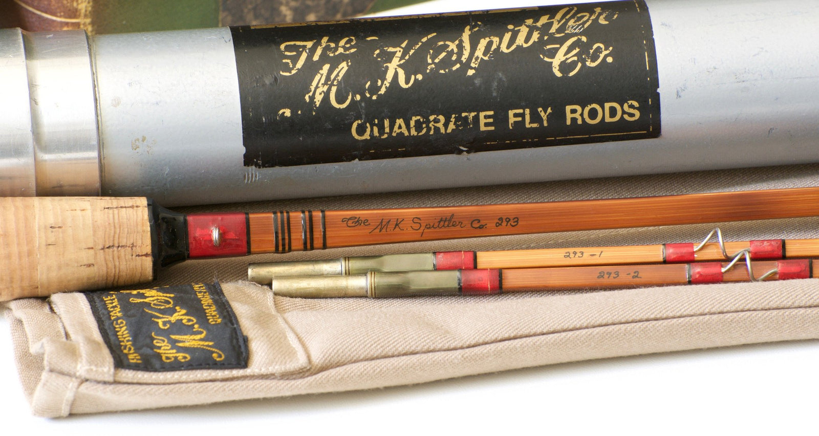 Spittler, MK -- Hollowbuilt Quad Bamboo Rod -- 8' 5wt 