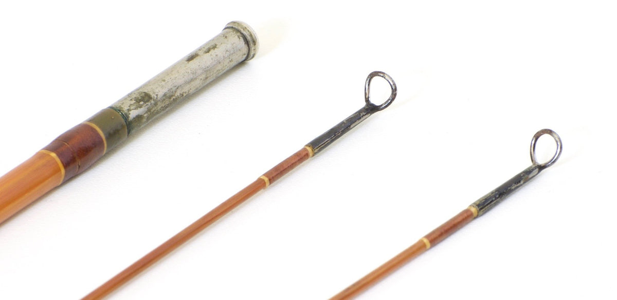 Edwards, E.W. -- Extremely Scarce Signed 7'6 De Luxe Bamboo Rod 