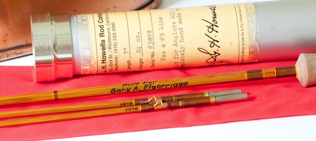 Howells, Gary -- 7' 3wt bamboo rod 