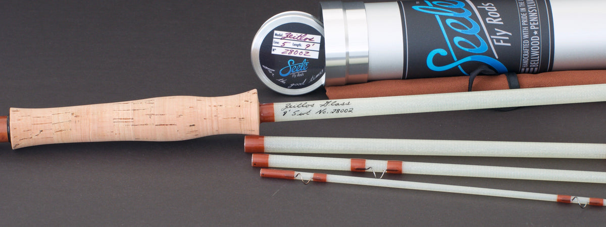 Seele Zeitlos 9' 5wt 4 pc. Fiberglass Fly Rod 