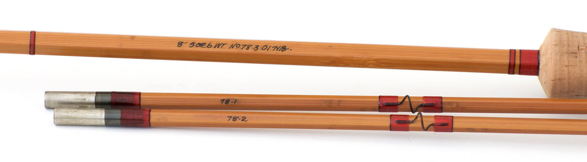 Reams, James - 8' 2/2 5-6wt Hollowbuilt Bamboo Rod 