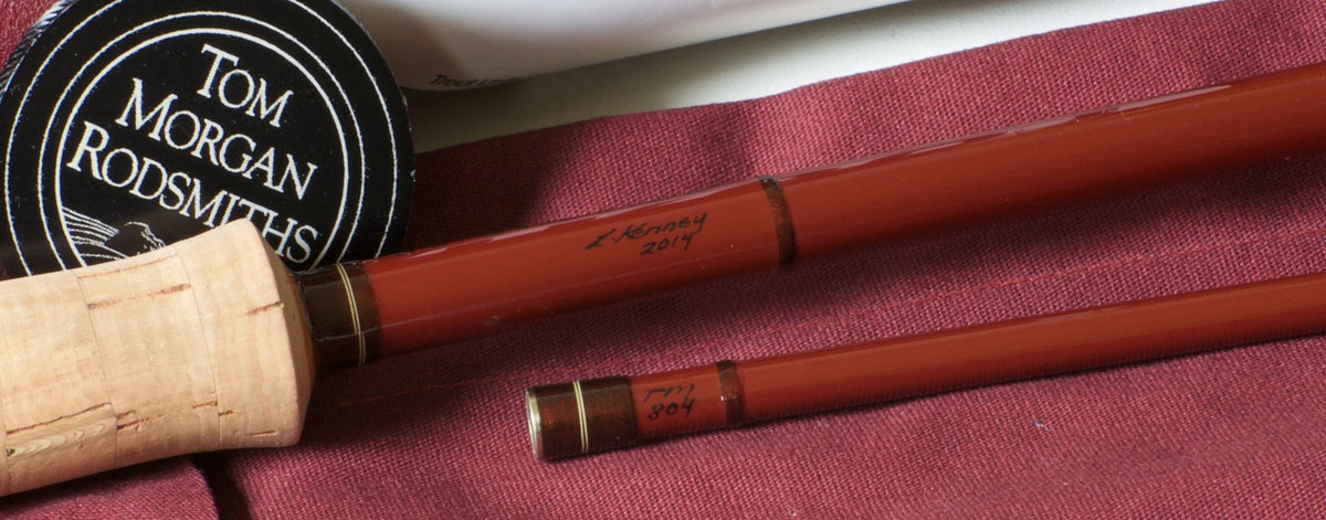 Tom Morgan Rodsmiths / Larry Kenney Fiberglass Fly Rod - 8' 2pc 4wt 