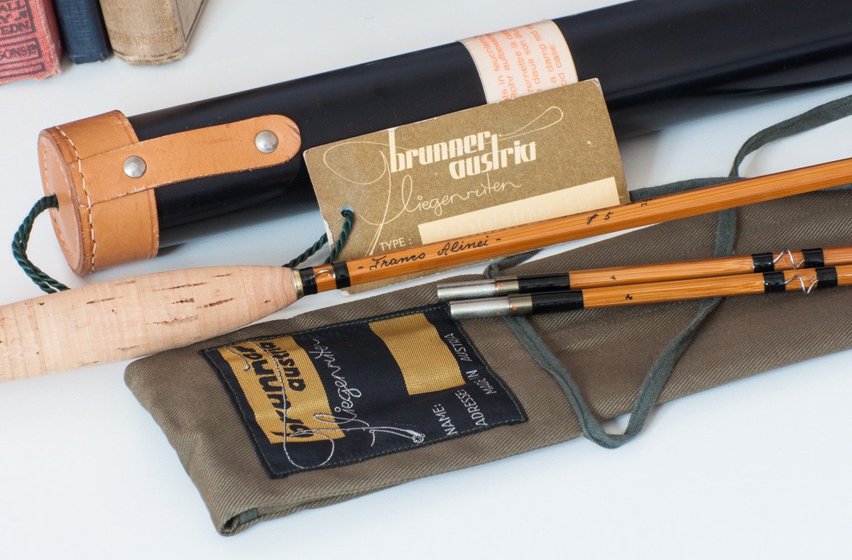Brunner, Walter - "Type Gebetsroither Super" Bamboo Rod 6'6 2/2 5wt 