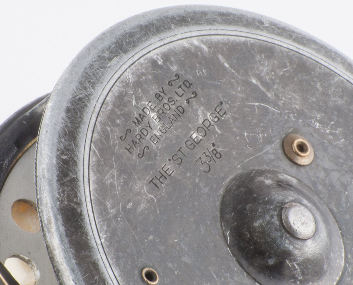 Hardy St. George 3 3/8" Fly Reel - three screw latch