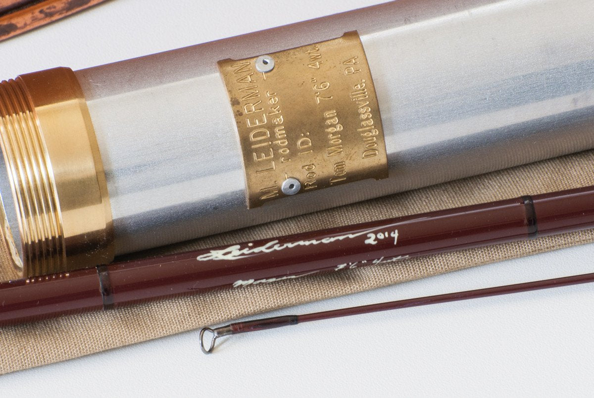 Leiderman, Matt - Tom Morgan Rodsmiths Fiberglass Fly Rod - 7'6 2pc 4wt