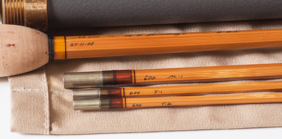 Jennings, Homer -- 8' 3/2 5wt Bamboo Rod 