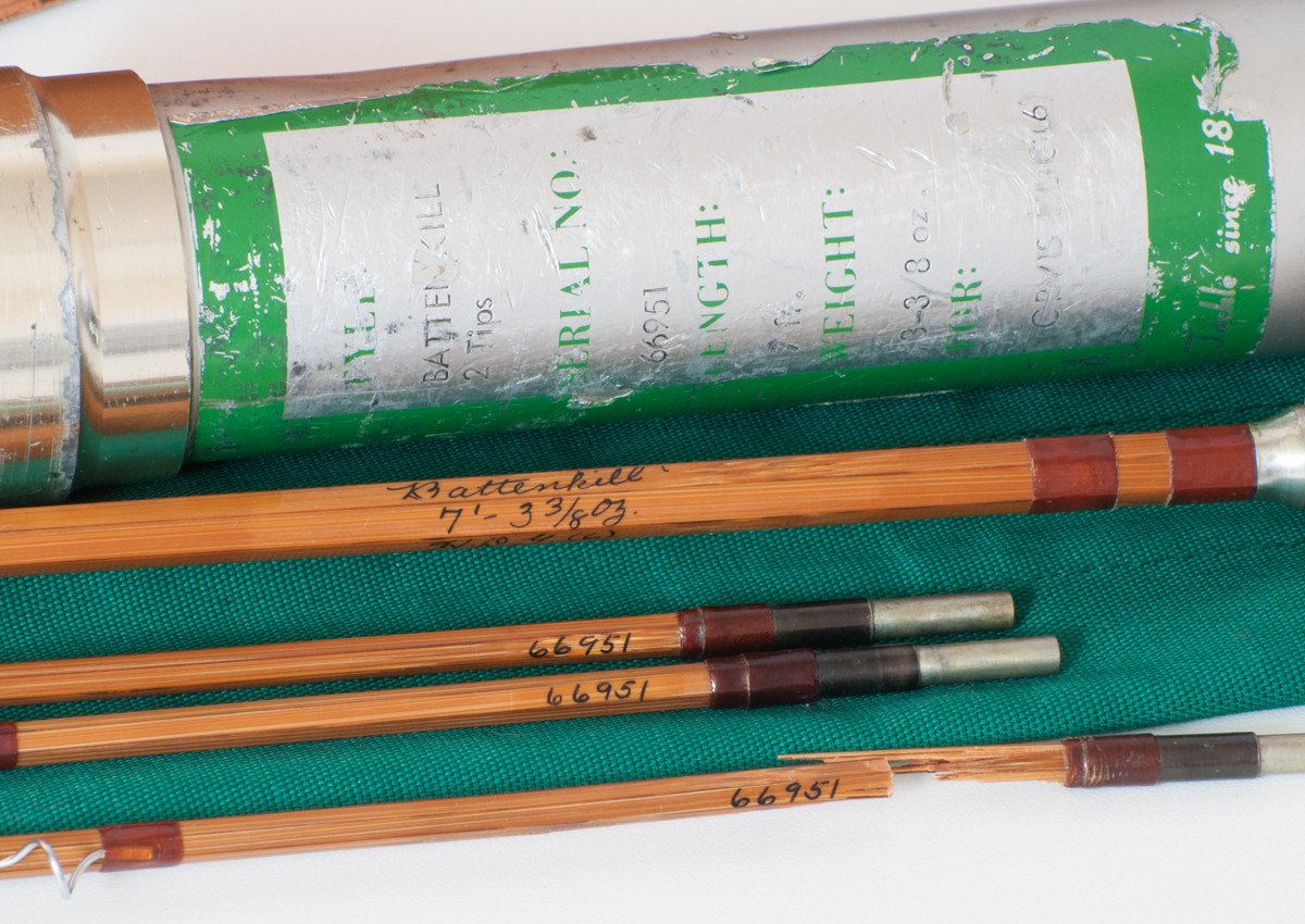 Orvis Battenkill 7' 2/3 3 3/8 oz. Bamboo Rod