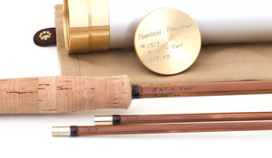 Hanson, Leon -- 8'6 4wt Hollow-built Bamboo Rod