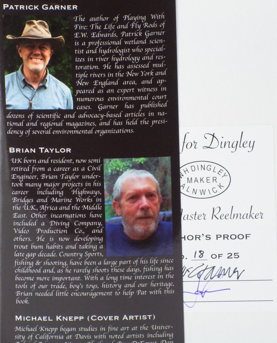 Dingley Fly Reel 3 3/8" - Perfect Style - LHW Westley Richards! 