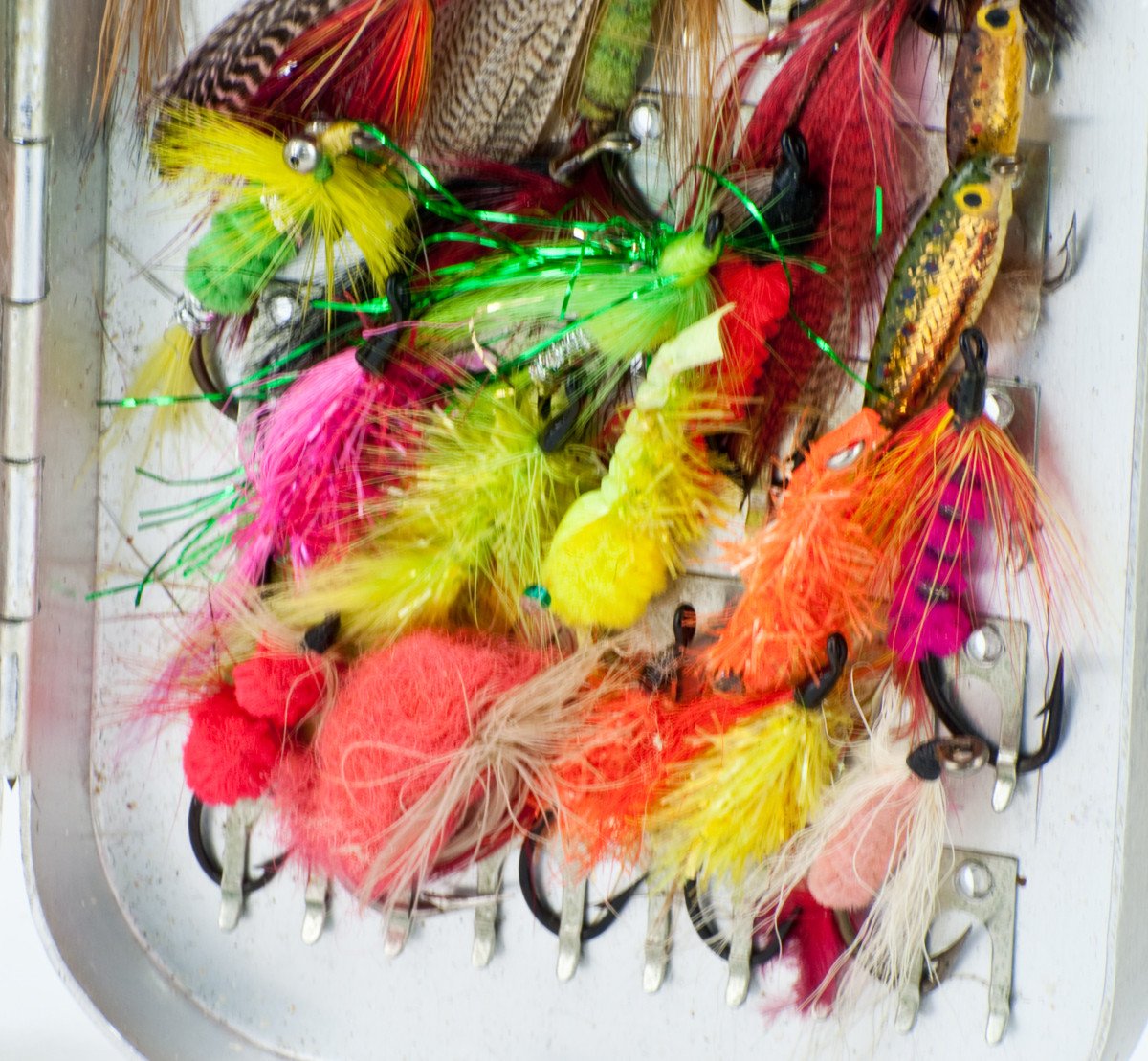 Wheatley Fly Box - stuffed with quality flies! 