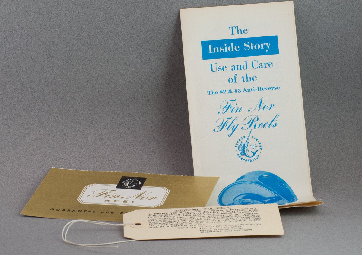 Fin-Nor No. 2 Anti-Reverse Fly Reel - LHW