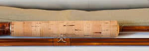 Bob Summers Model 856 Deluxe Bamboo Rod 8' 2/2 #5/6 - rod sections with wraps and hardware