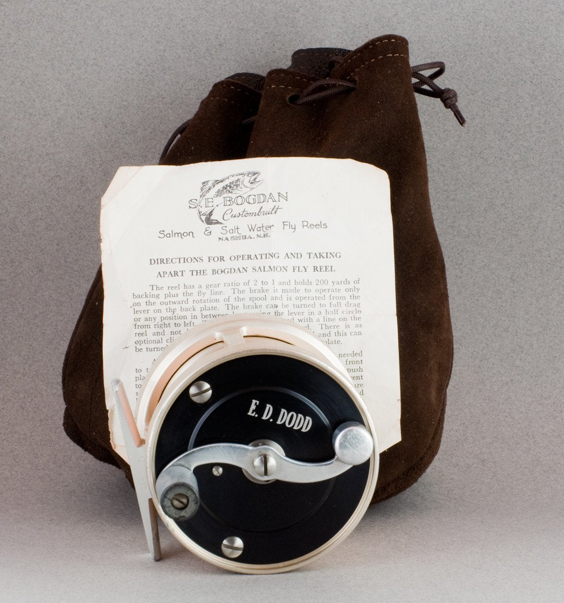 Bogdan Model 0 Fly Reel RHW