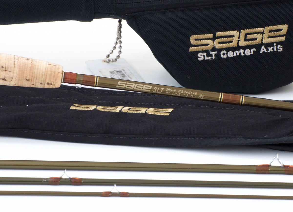 Sage SLT Graphite IIIe 590-4 Center Axis Fly Rod and Reel