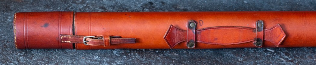 Leather Rod Tube