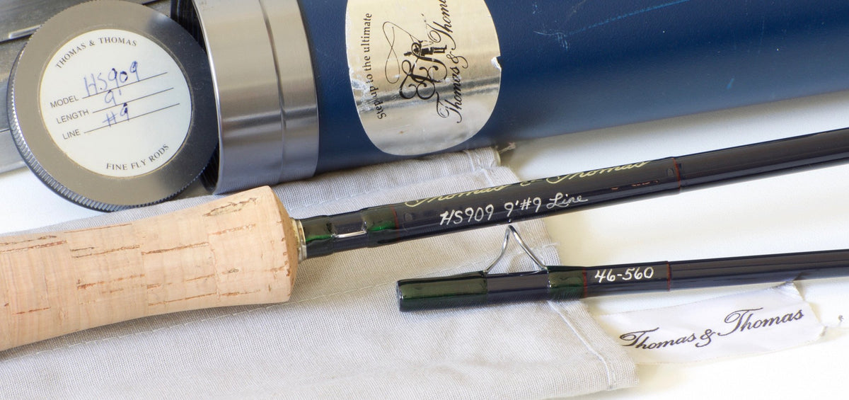 Thomas & Thomas HS909 9' - 9wt Fly Rod - tip section and guides